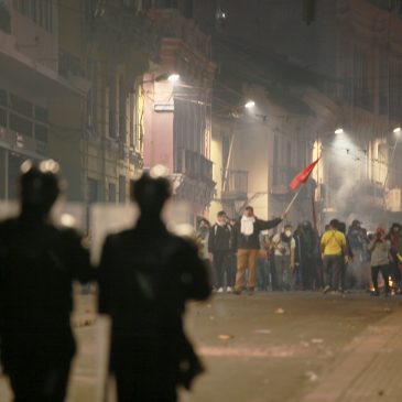 Quito libertario, rebelde, solidario y combatiente