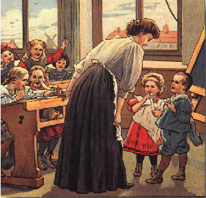 A la maestra-poeta que enseñaba