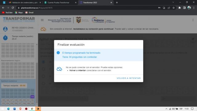 Prueba Transfomar
