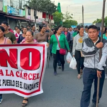 Napo en resistencia contra la cárcel y el autoritarismo de Noboa